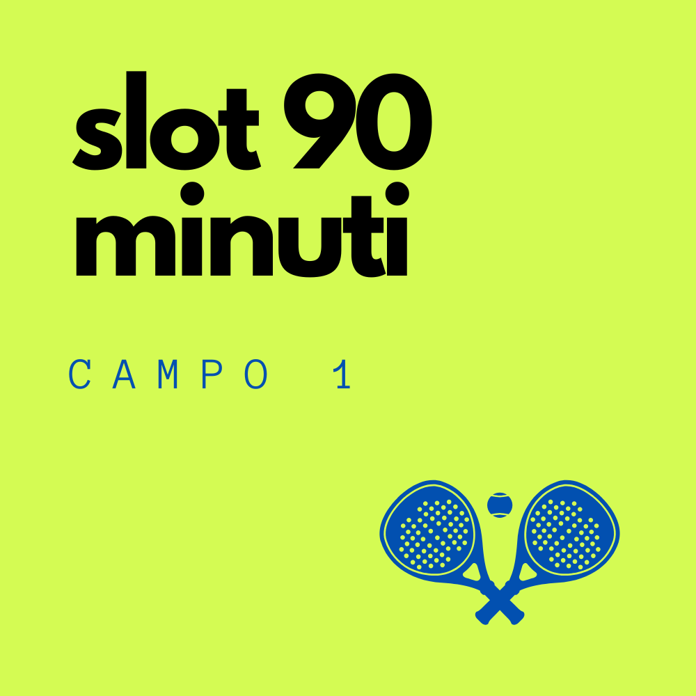 Campo Padel n.1 - 90 minuti